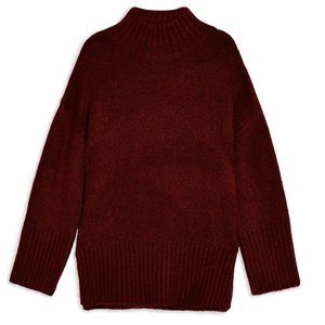 Topshop Funnel Neck Sweater